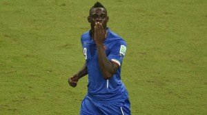 Balotelli après son but.
