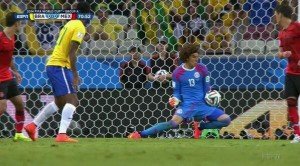 Ochoa, meilleur joueur du match.
