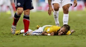 neymar blesse