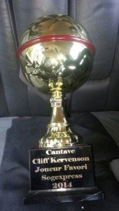 cliff cantave le trophee