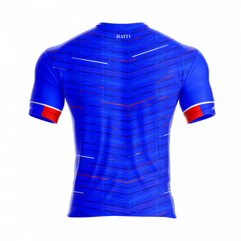 Haiti Jersey 2021 Fans Blue HaitiTempo