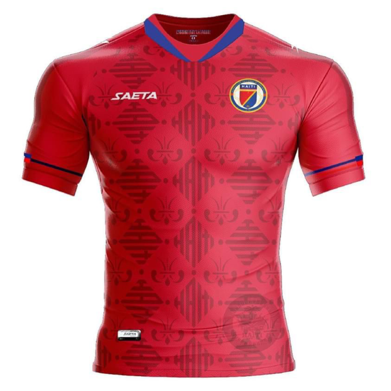 Haiti Jersey 2023 Official Red - Haiti-Tempo